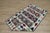 1960s Scandinavian Style Geometric Design Handmade Oushak Kilim Rug For Sale - Image 9 of 12