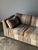 1970s 1970s Striped Woven Upholstery Three-Seat Sofa For Sale - Image 5 of 18