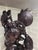 Ebony Vintage 1950s Balinese Modernist Macassar Ebony Dewi Sri Goddess With Birds – Museum-Grade Masterwork For Sale - Image 8 of 12
