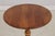 Stickley Stickley Round Cherry Pedestal Occasional Lamp Table For Sale - Image 4 of 13