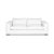 Textile Moss Home Hov Sofa 84", Bonanza Optic White For Sale - Image 7 of 7