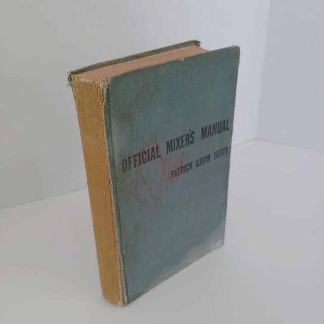 The Official Mixer's Manual the Standard Guide for Professional and Amateur Bartenders by Patrick Gavin Duffy 1940 Hardcover Book For Sale - Image 4 of 8