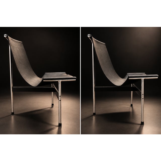 Model 3LC T Chairs by William Katavolos for Laverne International, 1952, Set of 6 For Sale - Image 12 of 16