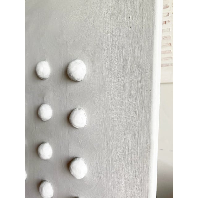 2020s Contemporary Plaster Brutalist Textured Wall Art by Tatiana Duperault For Sale - Image 5 of 6