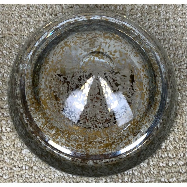 Vintage Thick Glass Candy Dish For Sale - Image 4 of 8