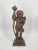 Brown Gothic Angel Figure, 1800s, Limewood For Sale - Image 8 of 9