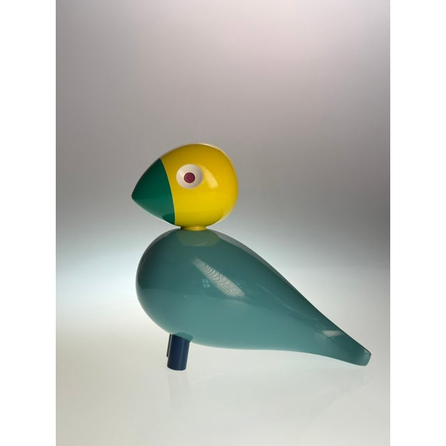 Original wooden Songbird designed by Kay Bojesen, one of the most recognisable figures in Danish design. with its simple...