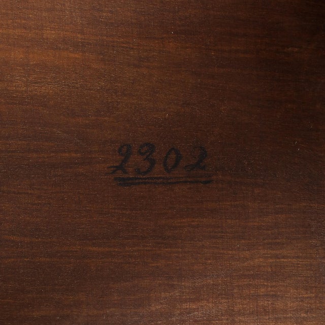 Art Nouveau Inlaid Naturalist Marquetry 2-Tier Side Table Signed Emile Galle For Sale - Image 18 of 18