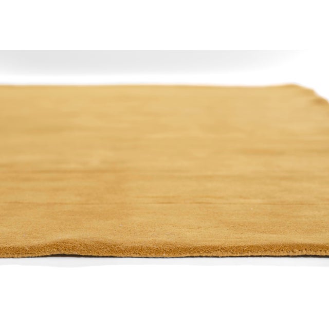 Goldenrod Momeni Claude Tumeric Hand Tufted 2'6" X 8' Runner For Sale - Image 8 of 12