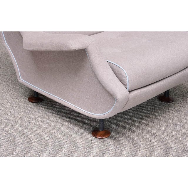 Metal Regent Armchair by Marco Zanuso for Arflex, Italy, 1960s For Sale - Image 7 of 13