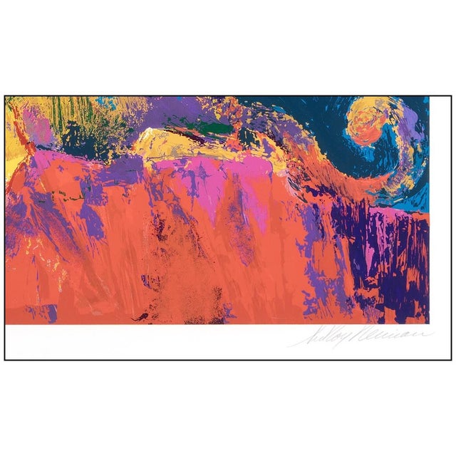 Leroy Neiman 1990s Cougar, LeRoy Neiman For Sale - Image 4 of 6