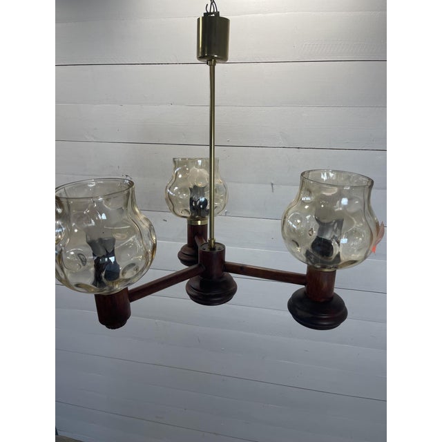 Vintage Ceiling Lamp by Szaaarvasi-Femipari Svo Szovetkezet, 1960s For Sale - Image 6 of 9