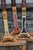 Mid 20th Century Wilson Wooden Tennis Racquets With Presses - Set of 3 - For Sale - Image 6 of 16