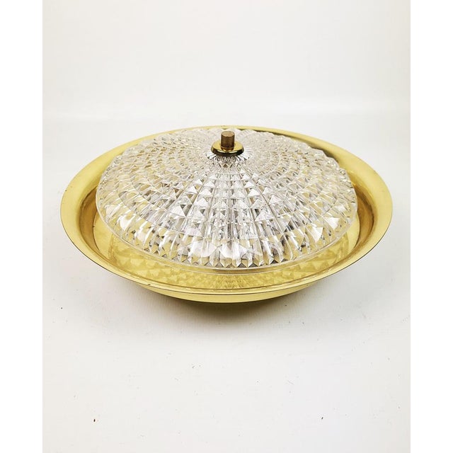 Ceiling Lamp by C. Fagerlund for Orrefors, 1970s, in Good conditions. Designed 1970 to 1979 This piece is attributed to...