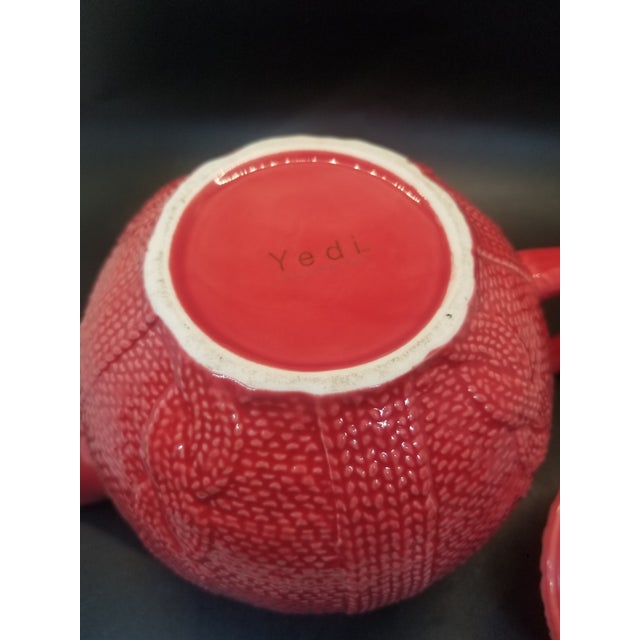 Yedi Houseware Red Teapot 40 Oz. Chairish