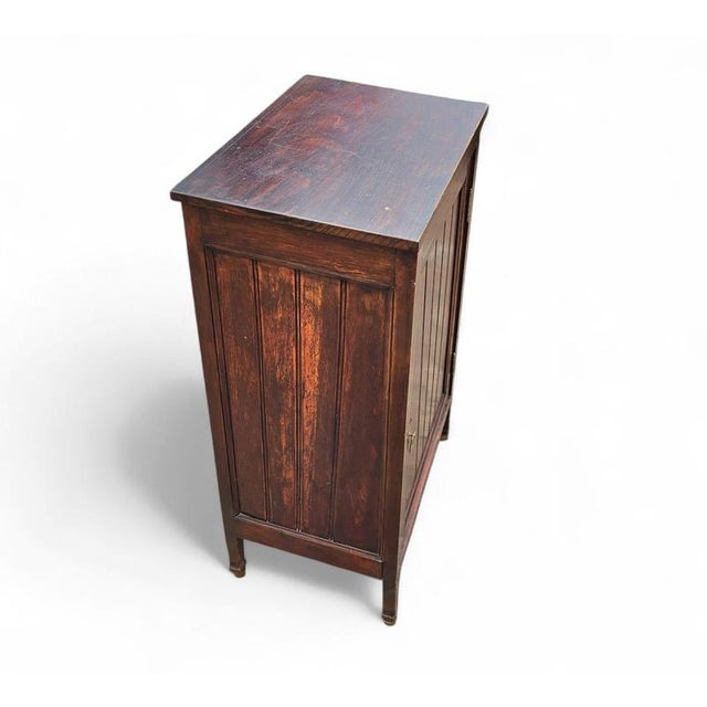 Brown Wooden Liquor Cabinet, 1930s For Sale - Image 8 of 17