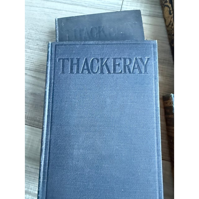 1900 William Makepeace Thackeray Antique Book Collection - 12 Volumes For Sale - Image 6 of 10