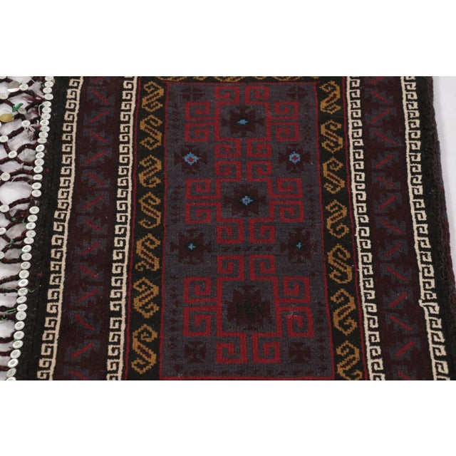 Rug & Kilim Vintage Balisht Tribal Rug in Polychromatic Geometric Patterns - Rug & Kilim For Sale - Image 4 of 9