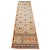 Persian Vintage Persian Tabriz Taba Tabai Wool 3x10 Orange & Ivory Handmade Runner Rug #1144064 For Sale - Image 3 of 11