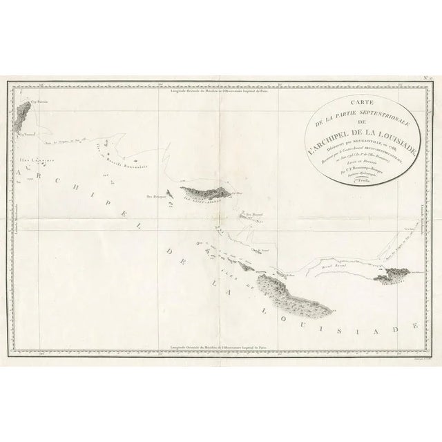 Map of the Louisiade Archipelago, 1798 For Sale - Image 3 of 6