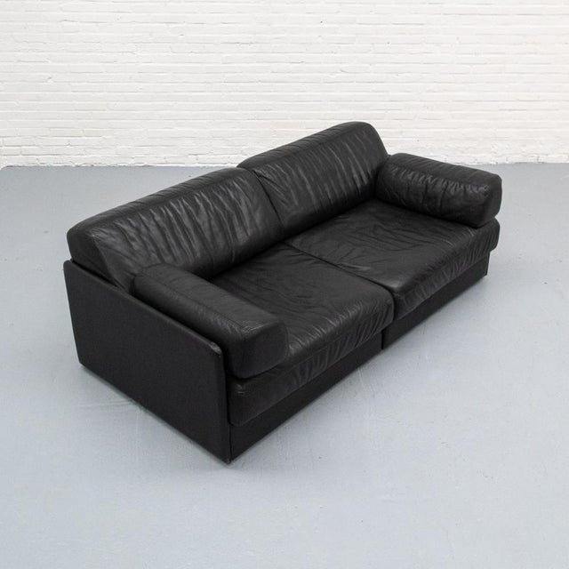 DS-76 Two-Seater Sofa from de Sede, 1970s, Set of 2 For Sale - Image 4 of 17