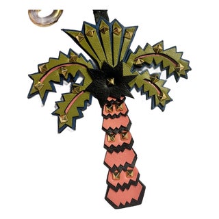 Valentino Rockstud Bag Charm Keychain For Sale