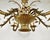 Vintage French Bronze Chandelier, 1960s For Sale - Image 4 of 11