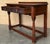 Early 20th Century Spanish Country Walnut Sofa Table or Console table with Carved Drawers For Sale - Image 4 of 18