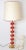 Swedish Modern Red Floor Lamp from Stilarmatur Tranås, 1960s, in Good conditions. Designed 1960 to 1969 This piece is...