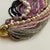 Pink 1980s Statement Torsade Necklace Jay Feinberg (Jay Strongwater) Pink Purple Rhinestone Clasp For Sale - Image 8 of 10