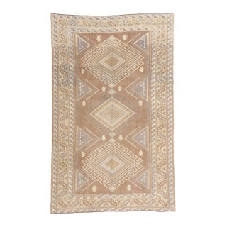 Vintage Turkish Kars Rug, 05'00 X 07'11 For Sale