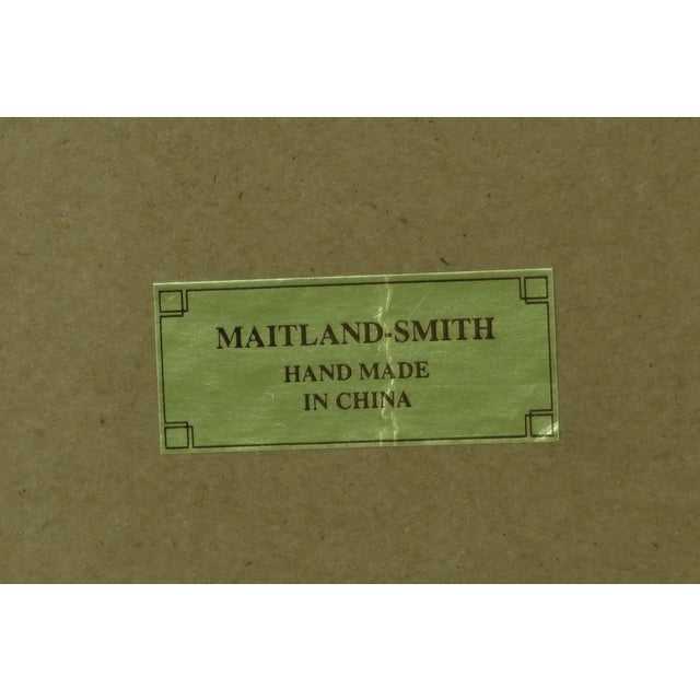 Maitland Smith Regency Style Gold Framed Mirror For Sale - Image 9 of 10