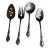 Vintage Oneida Kennett Square Stainless Serving Utensils- Set of 4 For Sale
