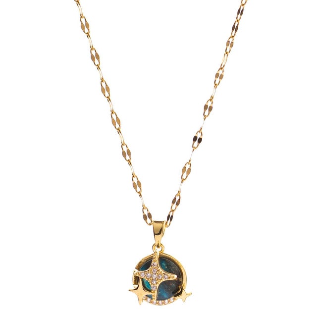 Early 21st Century Midnight Sky Diamond Necklace For Sale - Image 5 of 9