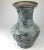 Large Green-Glazed & Silver Overtones Pottery Jar Vase For Sale - Image 13 of 13