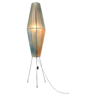 Large Mid-Century Space Age Floor Lamp, Czechoslovakia, 1960s For Sale