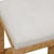 Contemporary Rattan Wrapped Upholstered Counter Stool For Sale - Image 3 of 4
