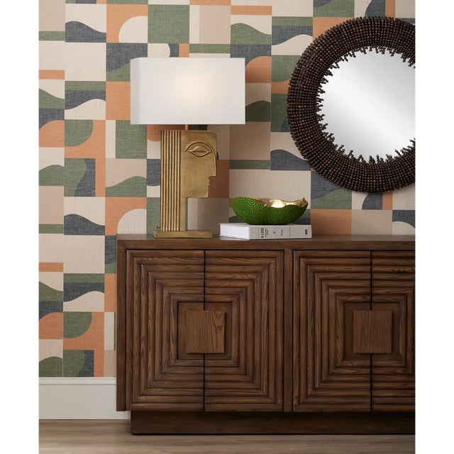 Brass Currey & Company Thebes Table Lamp For Sale - Image 8 of 9