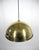 Black Height-Adjustable Pendant Light in Brass by Florian Schulz for Florian Schulz Gmbh, Germany, 1970s For Sale - Image 8 of 16