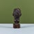 Wood Nils Sjogren Style Plaster Mounted Bust For Sale - Image 7 of 13