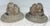Wood Pair Antique Hand Carved Dog Architectural Salvage Wall Sculpture Conklin Port For Sale - Image 7 of 13