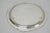 Vintage Baroque by Wallace Silver Plated Round Footed Serving Platter Bar Tray For Sale - Image 9 of 12