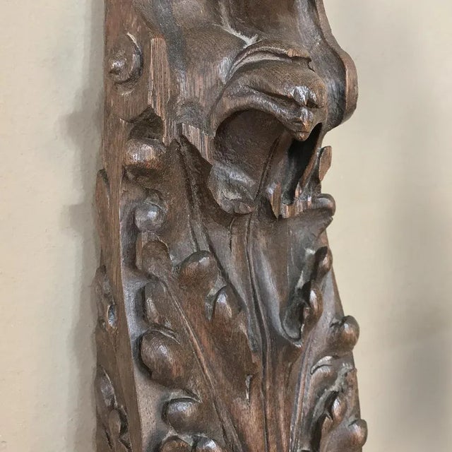 18th Century Pilaster Carving For Sale - Image 9 of 10