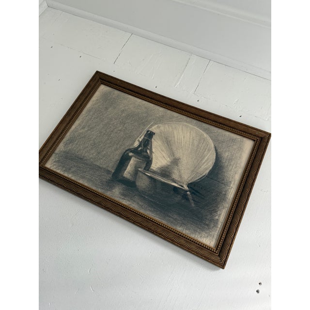 Pencil sketch of a fan and vessel from a Parisian sketchbook. While this sketch is not dated, all others from the...