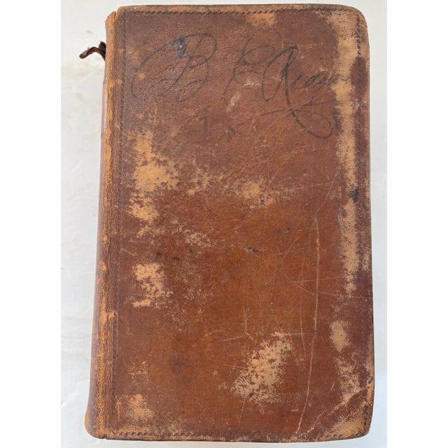 American Antique Law Book Leather Bound New Jersey 1821 First Edition For Sale - Image 3 of 12