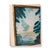 Tiffany Blue Vintage Italian Paintings Framed - A Pair For Sale - Image 8 of 8