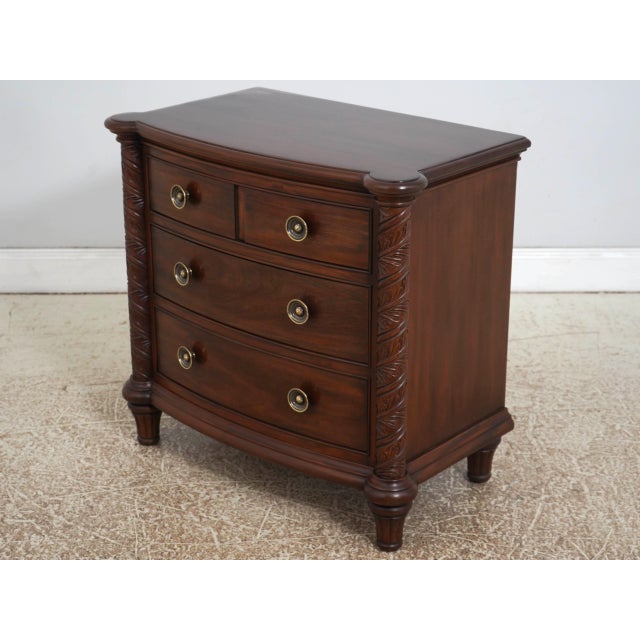 Traditional Pair of Stickley Antiquities 3 Drawer Nightstands For Sale - Image 3 of 18