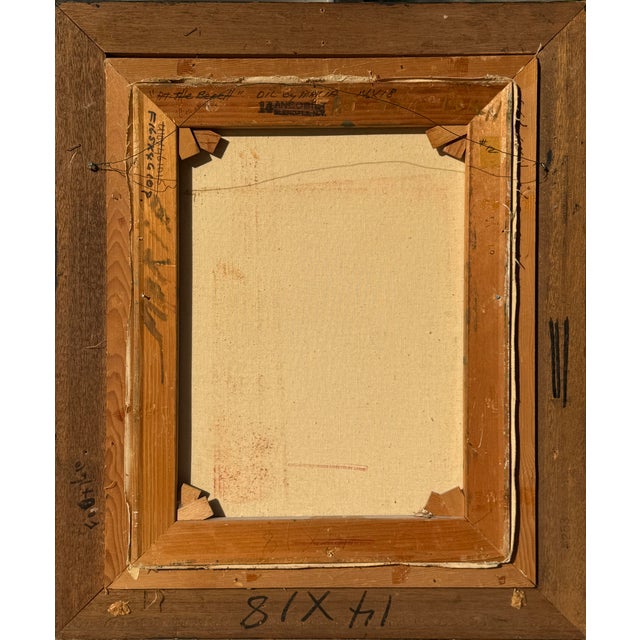 Beautifully Rendered Impressionist Style Oil Portrait of Young Girl, Possibly Spanish School For Sale - Image 4 of 5