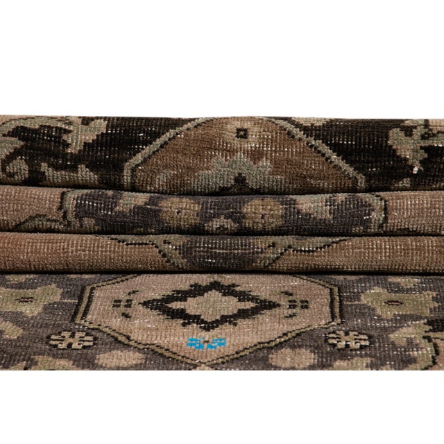 Turkish Early 20th Century Vintage Turkish Wool Runner Rug For Sale - Image 3 of 11
