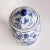 Vintage Blue & White Chinoiserie Lidded Ginger Jar Floral Chinese Guan-Style Porcelain For Sale In Miami - Image 6 of 11
